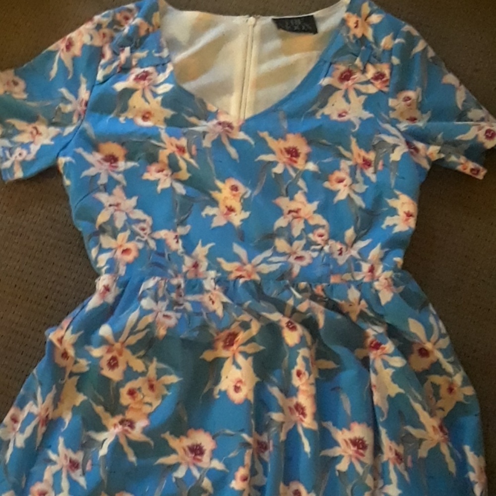 The Moon floral dress